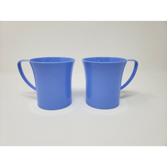 Beacon Plastic Picnic Plates Snack Trays Camping Dishes and Cups 12 pcs VINTAGE - Picture 12 of 12